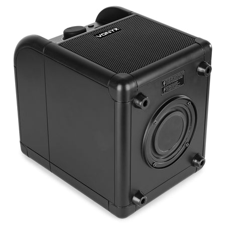 Vonyx SBS50B - PLUS - Conjunto Karaoke Negro con luces LED - Tempo Shop