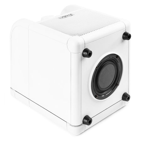 Vonyx SBS50W BT - Bafle Karaoke blanco con bola LED - Tempo Shop