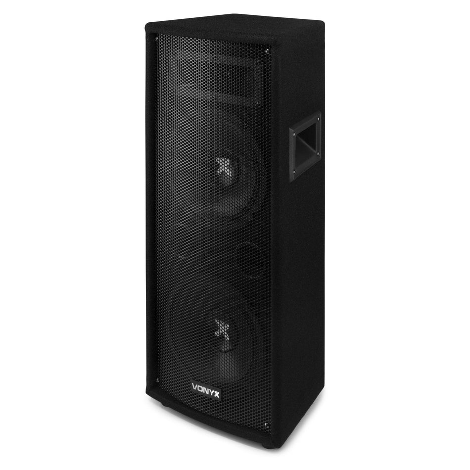 Vonyx SL28 - Caja acustica disco PA 2x 8"/20cm 800W - Tempo Shop