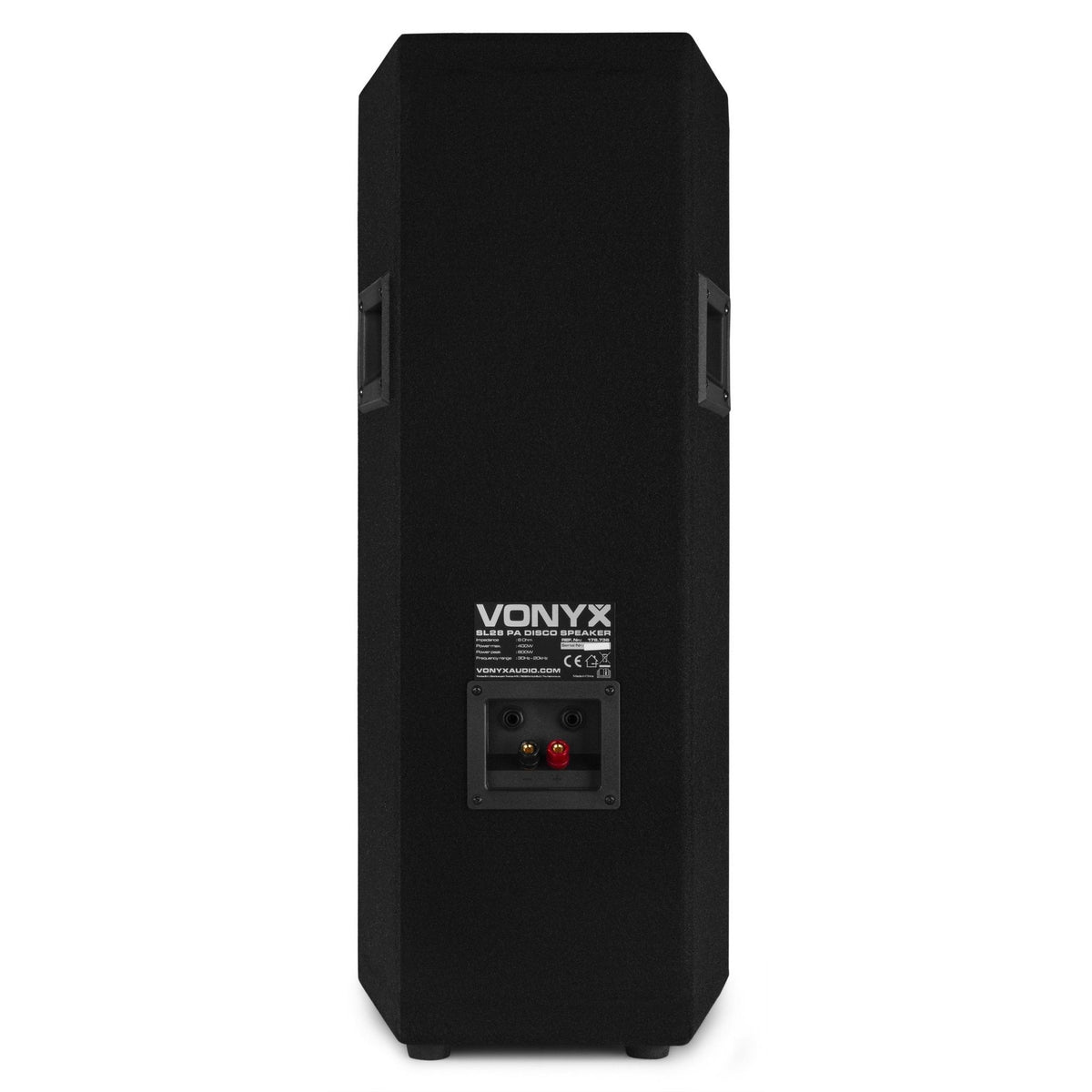 Vonyx SL28 - Caja acustica disco PA 2x 8"/20cm 800W - Tempo Shop