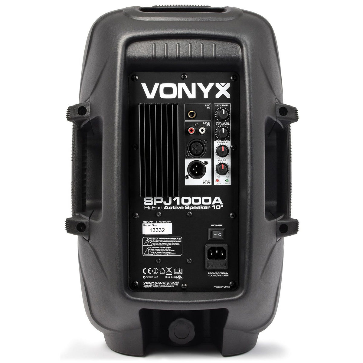 Vonyx SPJ - 1000A - Bafle Activo Hi - End 10" 400W - Tempo Shop