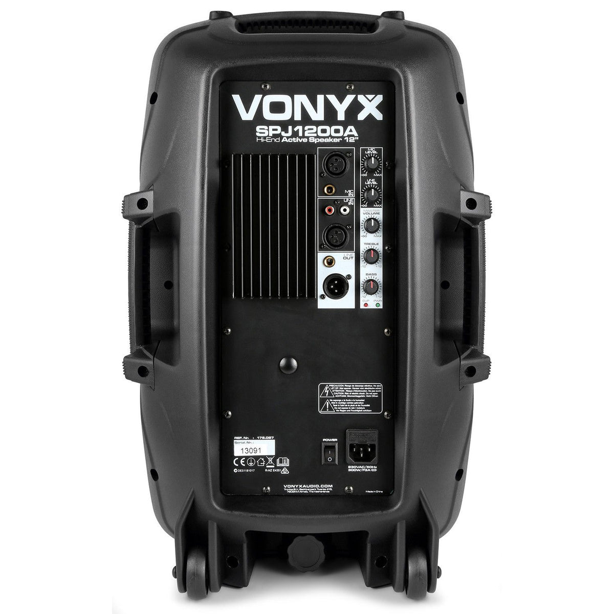 Vonyx SPJ - 1200A - Bafle Activo Hi - End 12" 600W - Tempo Shop