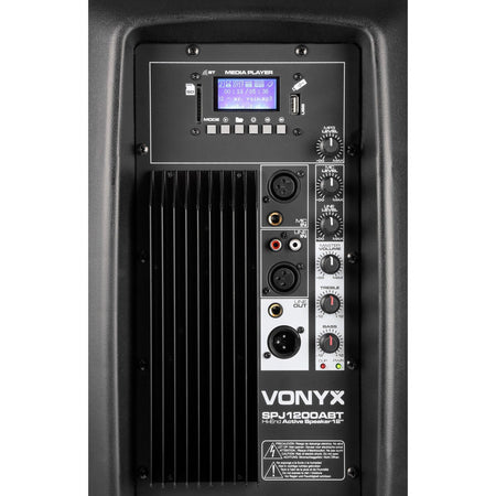 Vonyx SPJ - 1200ABT - MP3 Bafle Activo Hi - End BT 12" 600W - Tempo Shop