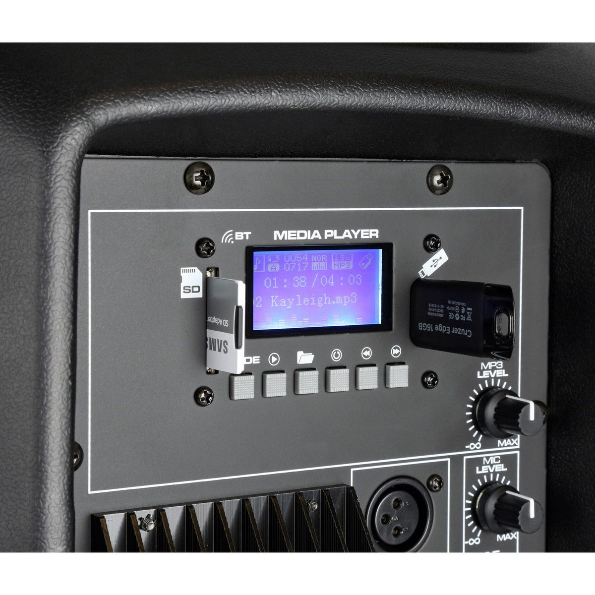 Vonyx SPJ - 1200ABT - MP3 Bafle Activo Hi - End BT 12" 600W - Tempo Shop