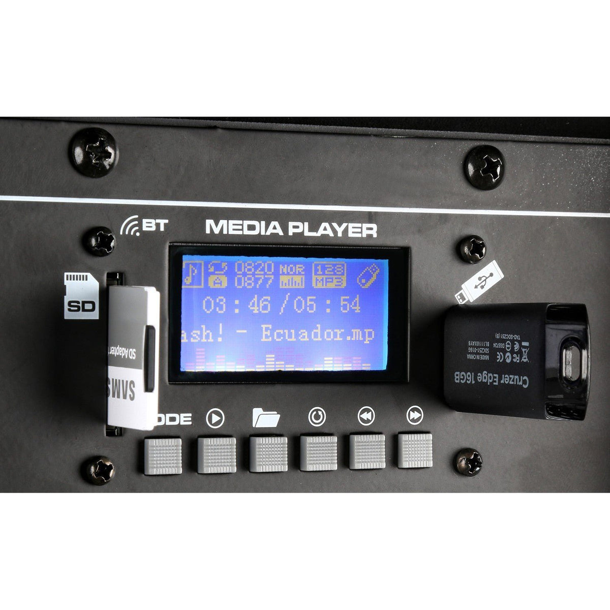 Vonyx SPJ - 1500ABT - MP3 Bafle Activo Hi - End BT 15" 800W - Tempo Shop