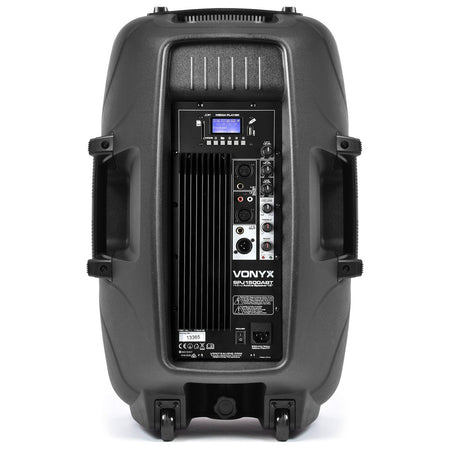 Vonyx SPJ - 1500ABT - MP3 Bafle Activo Hi - End BT 15" 800W - Tempo Shop