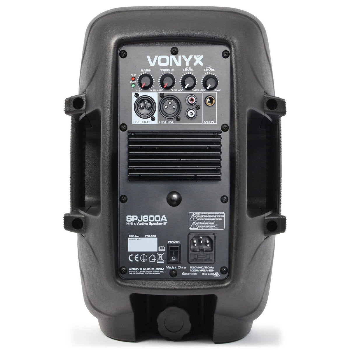 Vonyx SPJ - 800A - Bafle Activo Hi - End 8" 200W - Tempo Shop