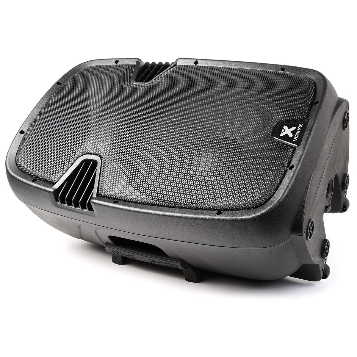 Vonyx SPJ - PA915 - Bafle móvil activo ABS 15" 2 micros UHF/USB/MP3 - Tempo Shop