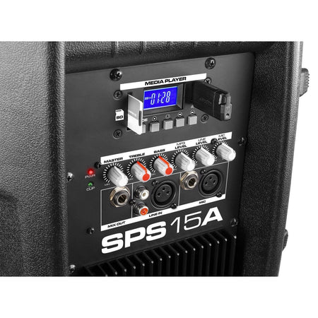 Vonyx SPS15A - Kit de altavoz 15” active con Mp3 y trípode - Tempo Shop