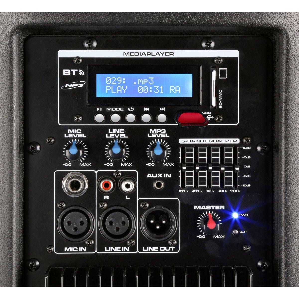 Vonyx SPX - PA9210 - Sistema Portátil de Sonido ABS 2x10" - Tempo Shop