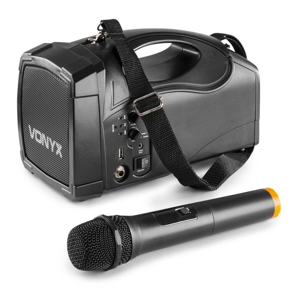 Vonyx ST014 - Megáfono con micro inalámbrico y batería UHF - Tempo Shop