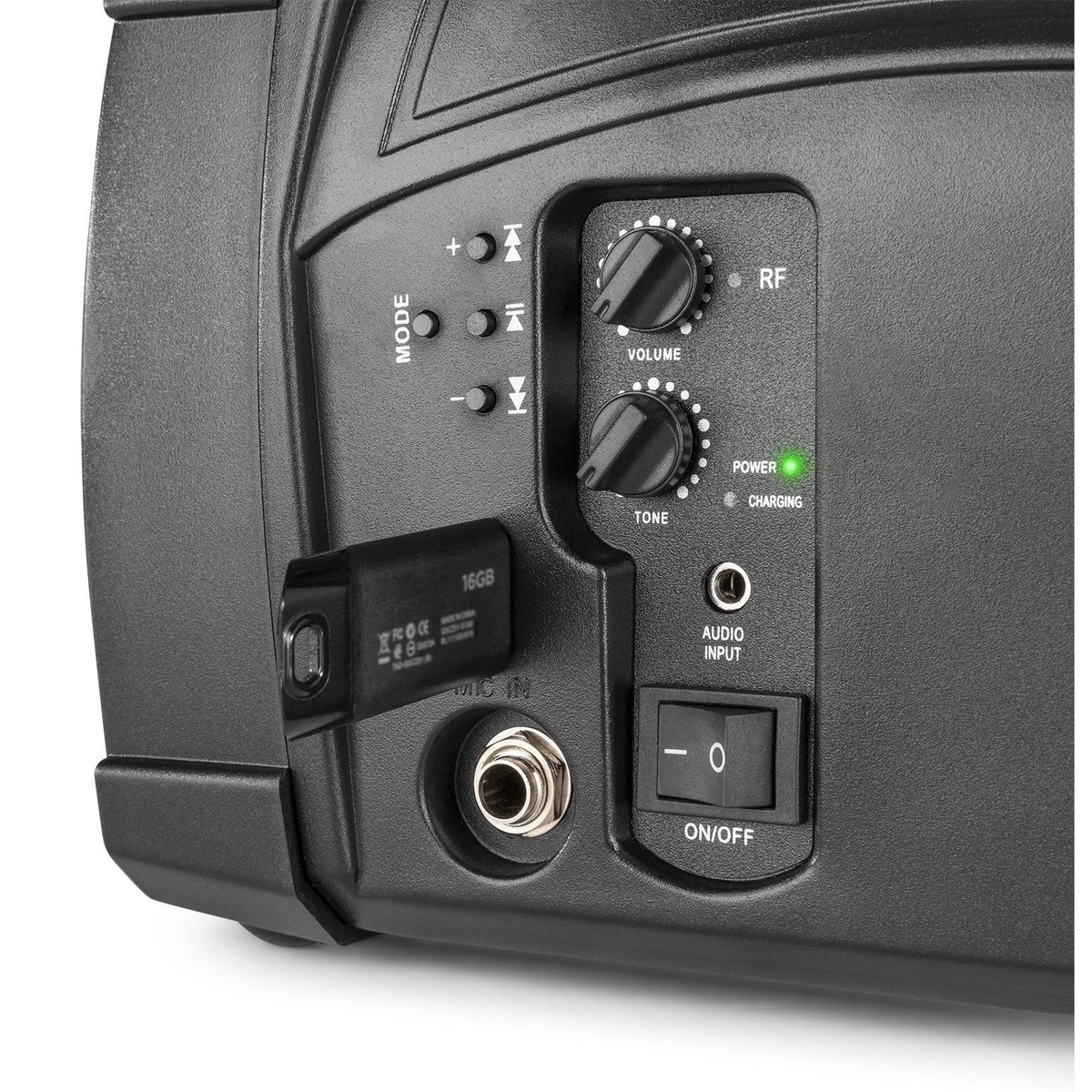 Vonyx ST014 - Megáfono con micro inalámbrico y batería UHF - Tempo Shop