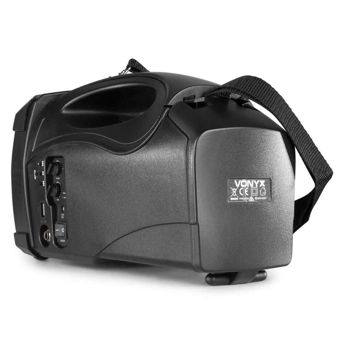 Vonyx ST014 - Megáfono con micro inalámbrico y batería UHF - Tempo Shop
