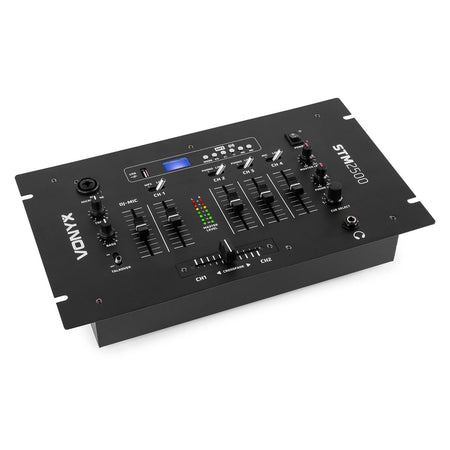Vonyx STM2500 - Mezclador de 5 canales USB/MP3 con BT - Tempo Shop
