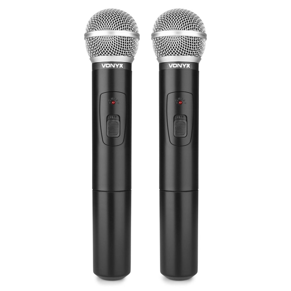Vonyx STWM712 - Micrófono VHF 2 canales diversity - Tempo Shop