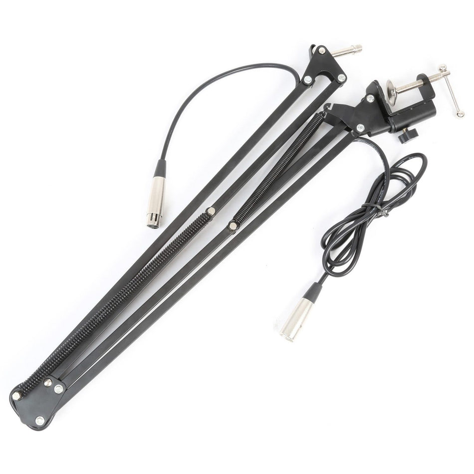 Vonyx TS05 - Soporte de mesa para micros de estudio con cable incorporado - Tempo Shop