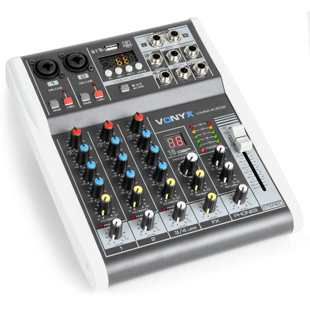 Vonyx VMM - K402 - Mezclador de directo 4 canales con DSP - Tempo Shop