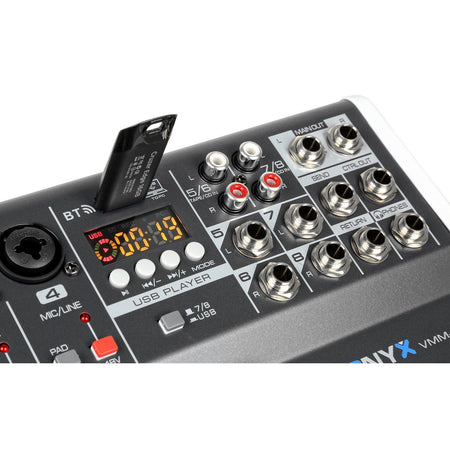 Vonyx VMM - K802 - Mezclador de directo 8 canales con DSP - Tempo Shop