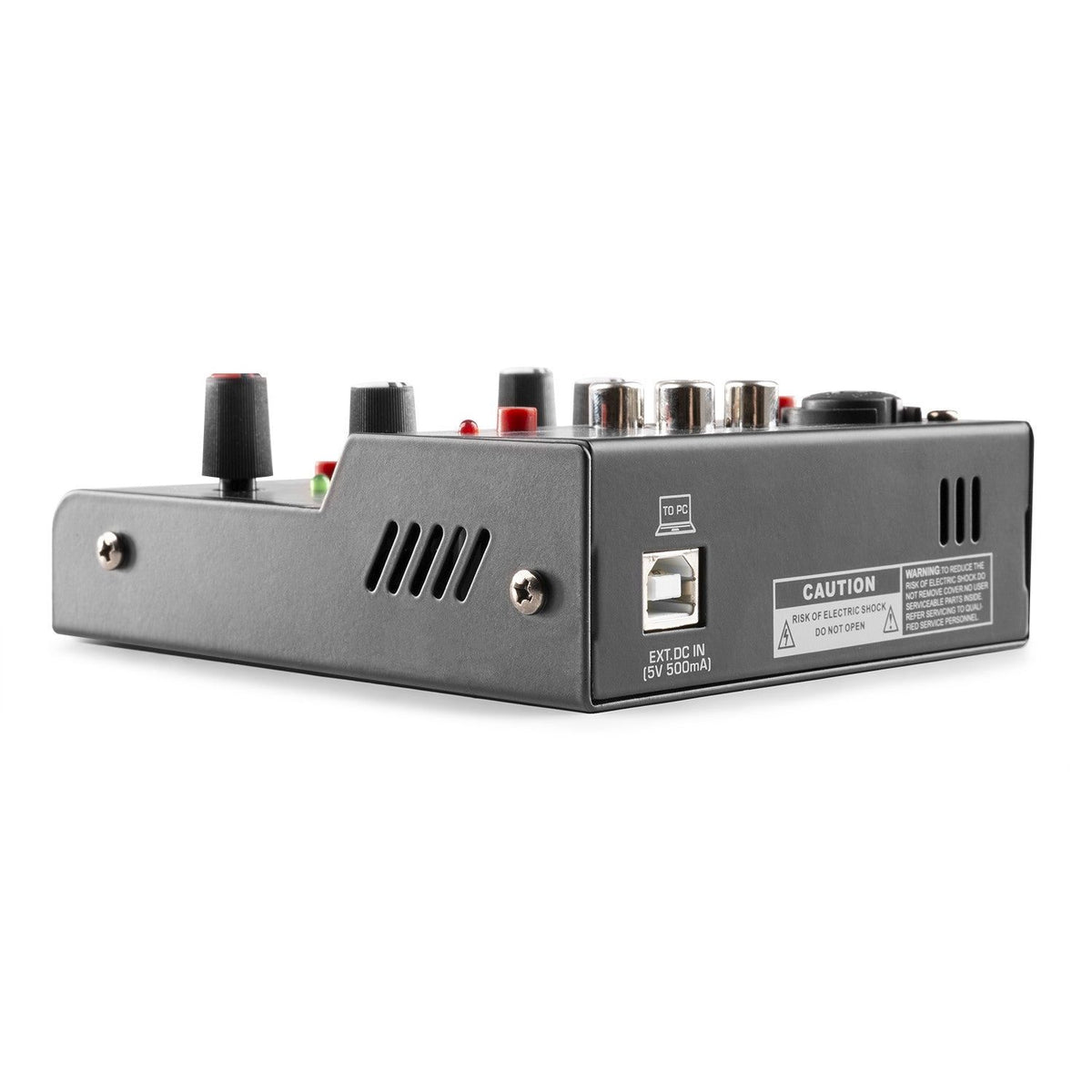 Vonyx VMM201 - Mezclador 2 canales con USB Audio Interface - Tempo Shop