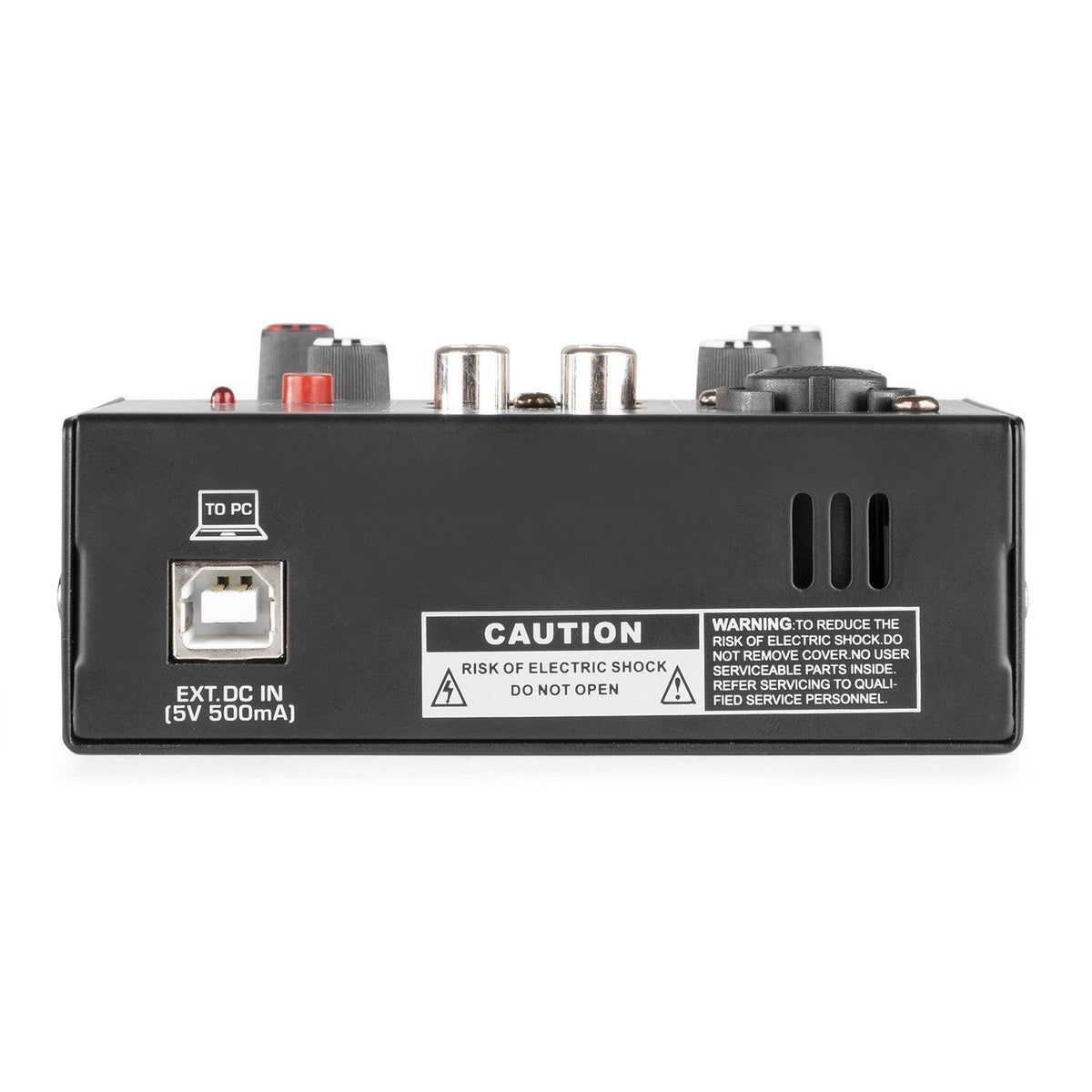 Vonyx VMM201 - Mezclador 2 canales con USB Audio Interface - Tempo Shop
