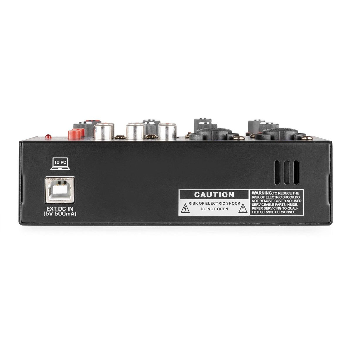 Vonyx VMM401 - Mezclador 4 canales con USB Audio Interface - Tempo Shop