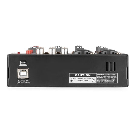Vonyx VMM401 - Mezclador 4 canales con USB Audio Interface - Tempo Shop