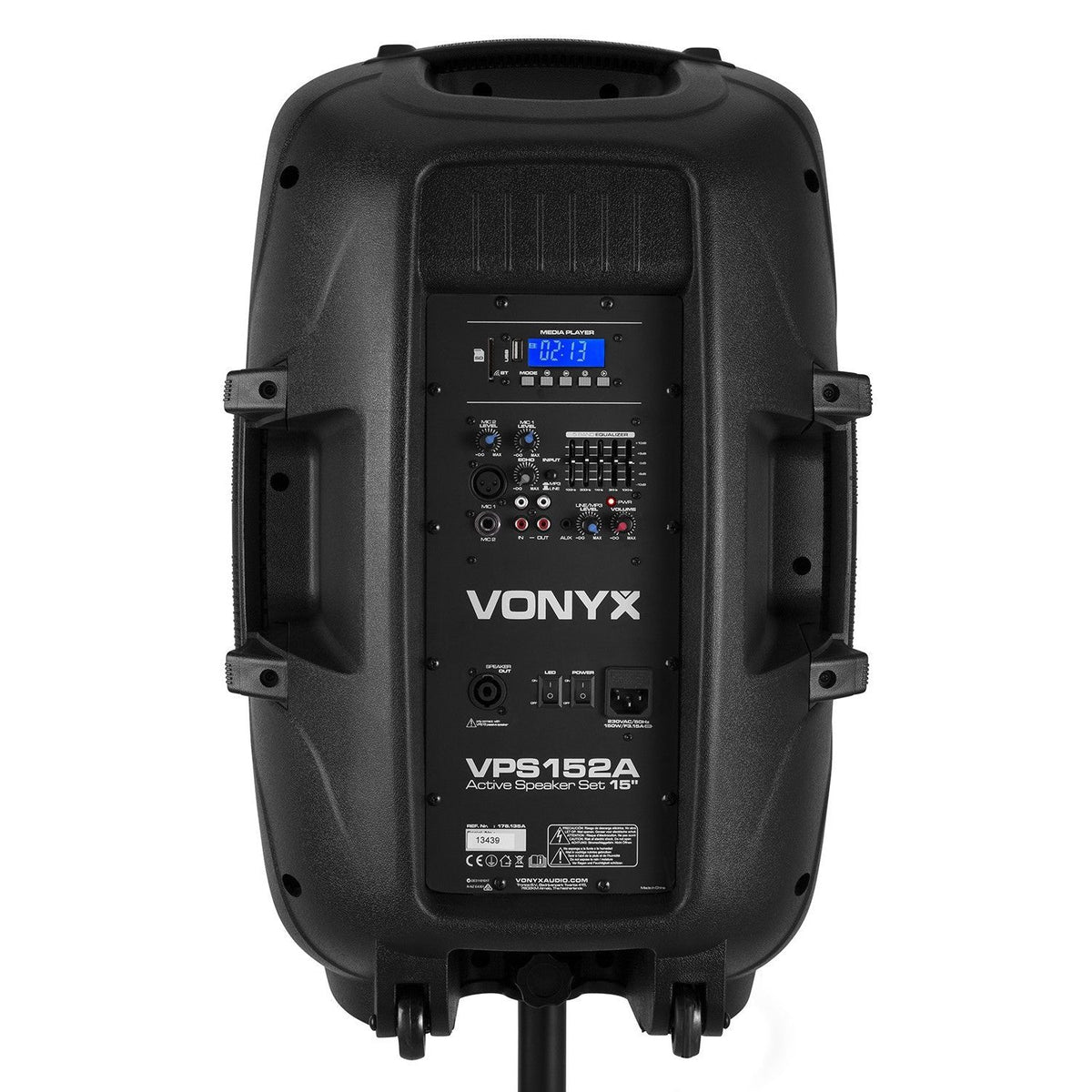 Vonyx VPS152A - Set Plug & Play 1000W con tripodes - Tempo Shop