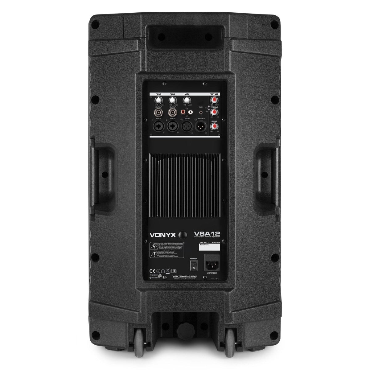 Vonyx VSA12 - Altavoces activos Bi - Amplificados 12" 800W - Tempo Shop