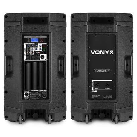 Vonyx VSA120S - Conjunto activo de altavoces estéreo 12” - Tempo Shop