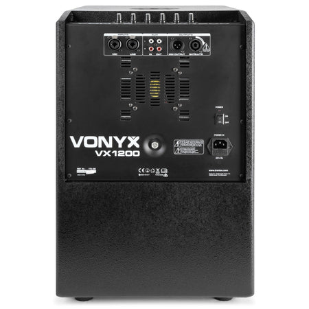 Vonyx VX1200 - Sistema 2 vias Full range - Tempo Shop
