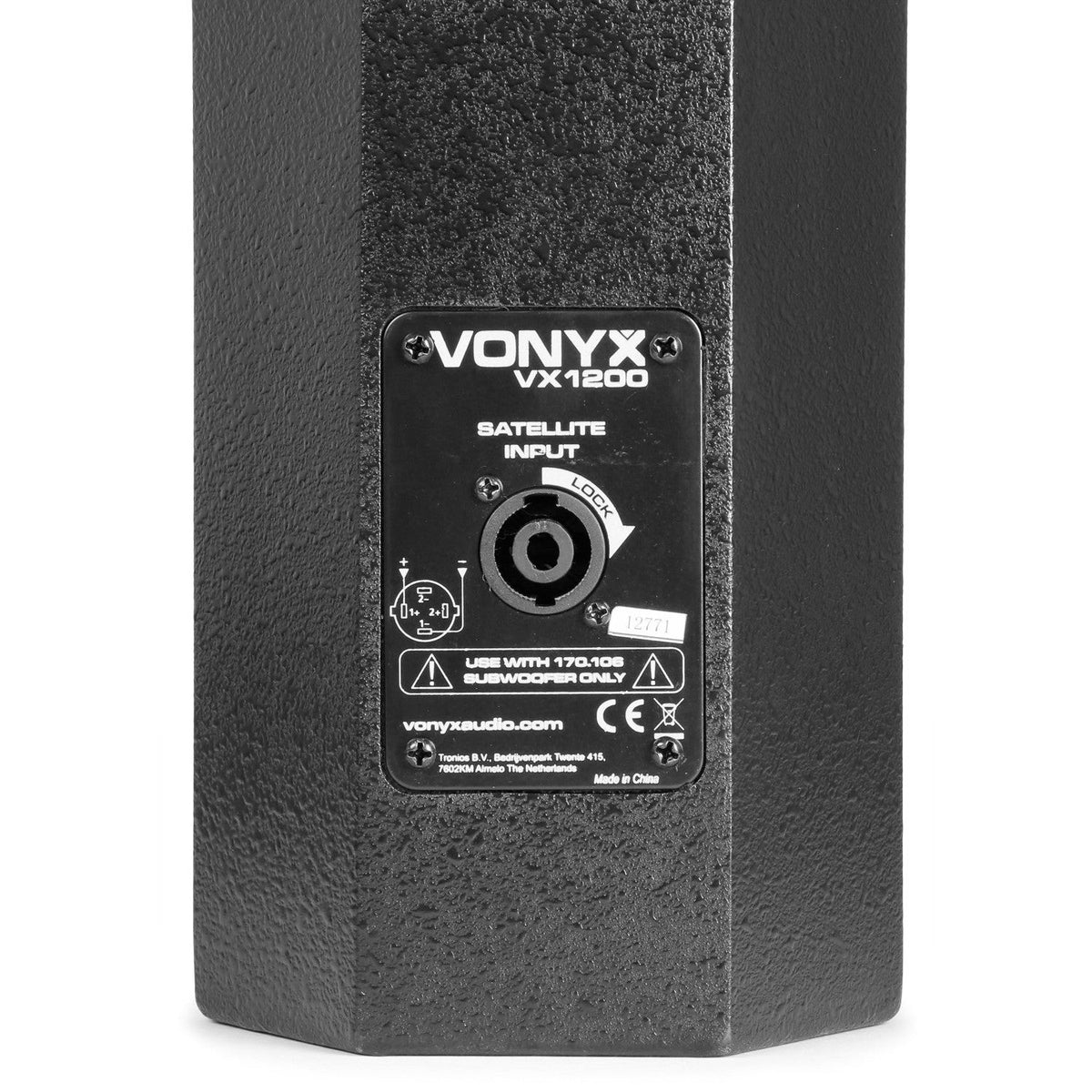Vonyx VX1200 - Sistema 2 vias Full range - Tempo Shop