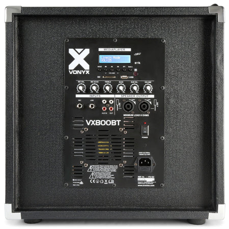Vonyx VX800BT - 2.1 Set altavoces ativos - Tempo Shop