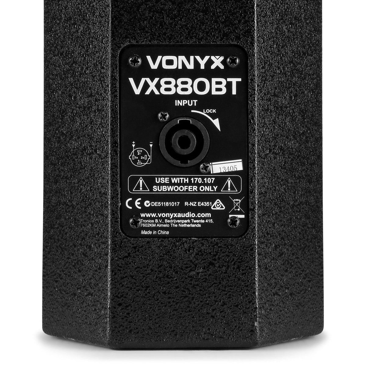 Vonyx VX880BT - Conjunto 2.1 Activo - Tempo Shop