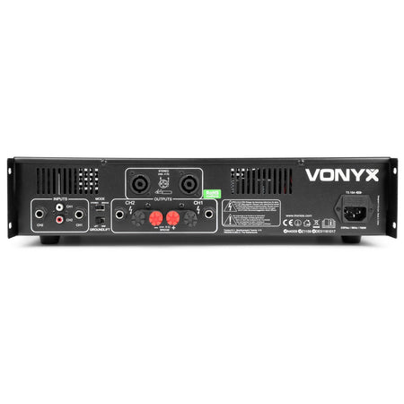 Vonyx VXA - 1500 - PA Amplificador 2x750W - Tempo Shop