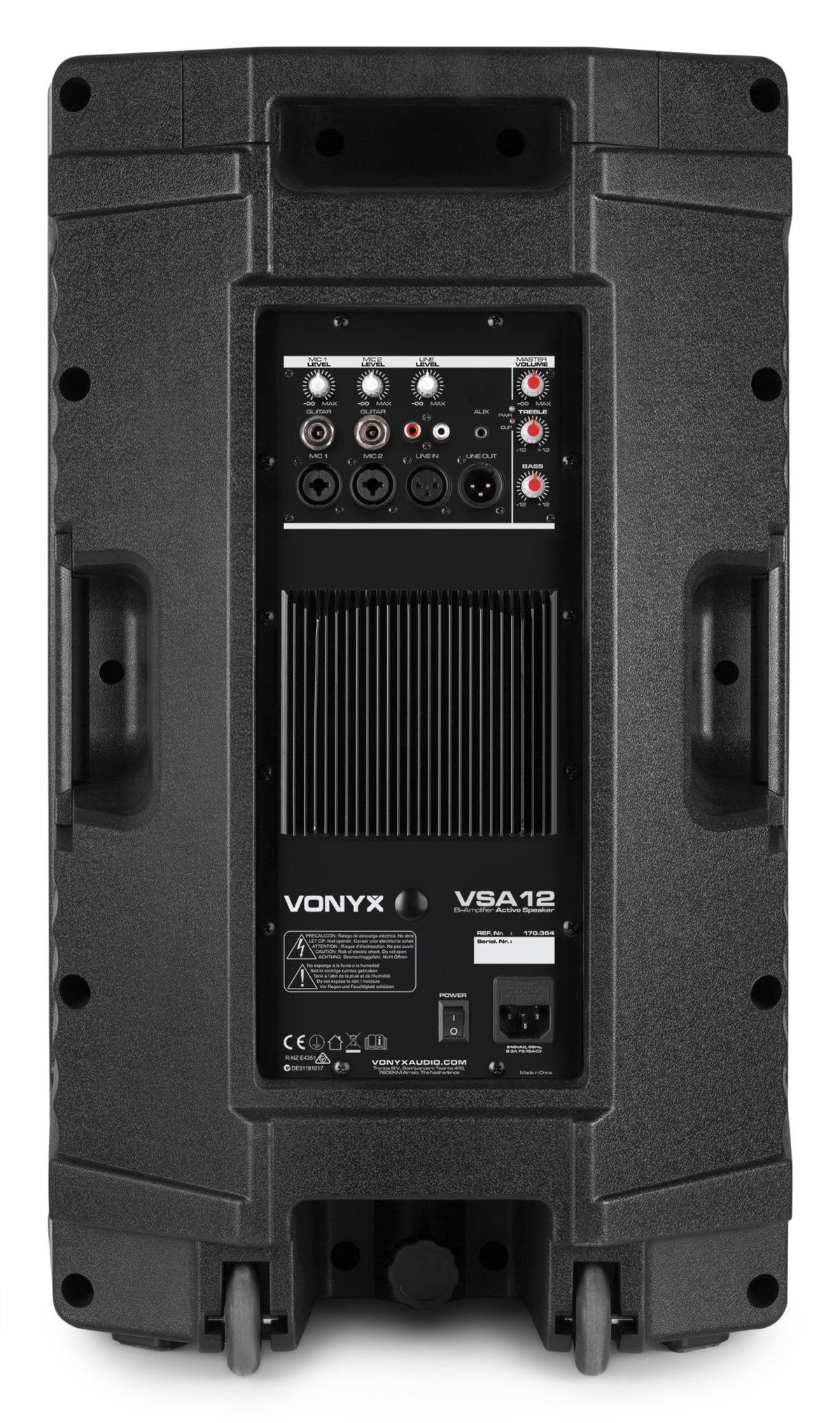 Vonyx VSA12 - Altavoces activos Bi - Amplificados 12" 800W - Tempo Shop