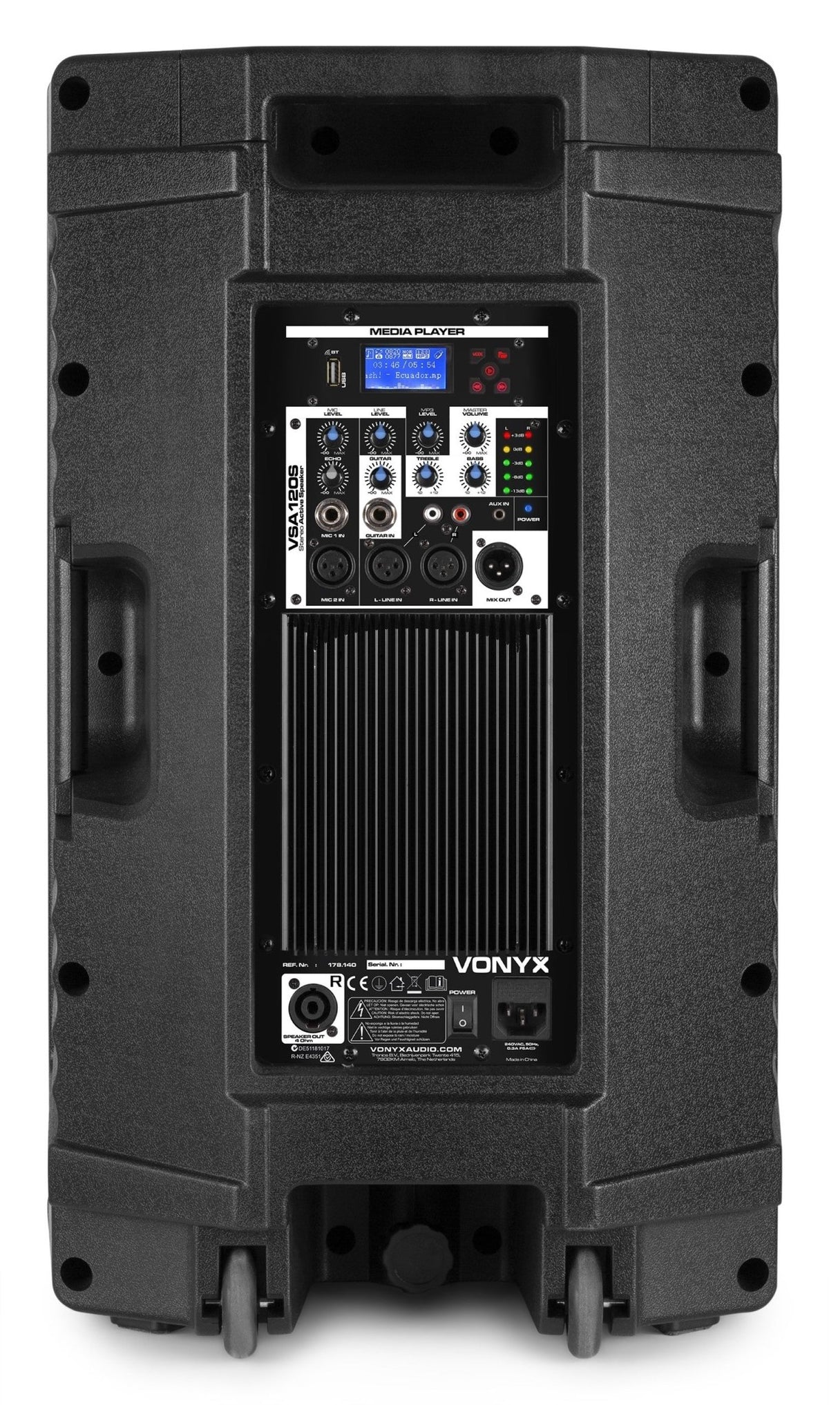 Vonyx VSA120S - Conjunto activo de altavoces estéreo 12” - Tempo Shop