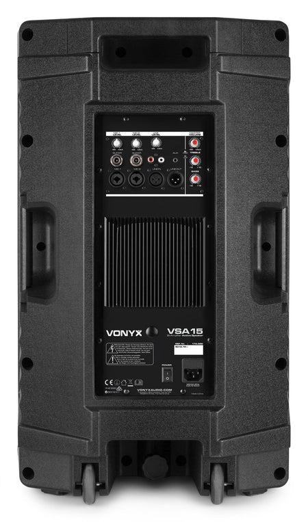 Vonyx VSA15 - Altavoces activos Bi - Amplificados 15" 1000W - Tempo Shop