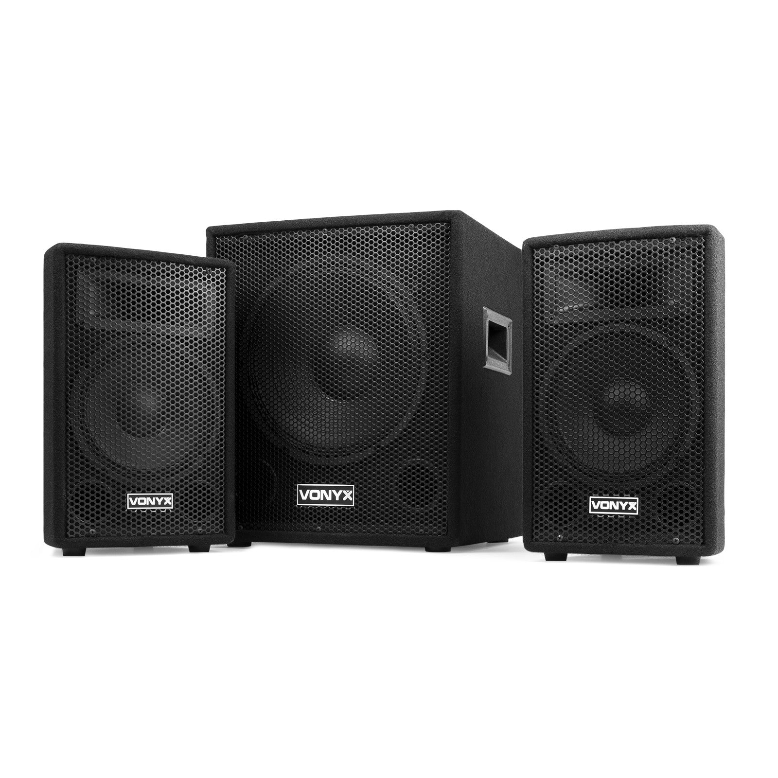 Vonyx VX0812BT - 2.1 Conjunto altavoces activos 12” - Tempo Shop