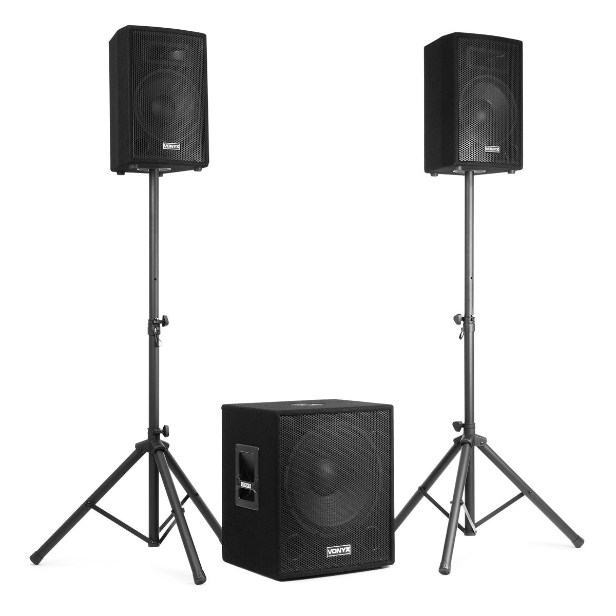 Vonyx VX1015BT - 2.1 Conjunto altavoces activos 15” - Tempo Shop