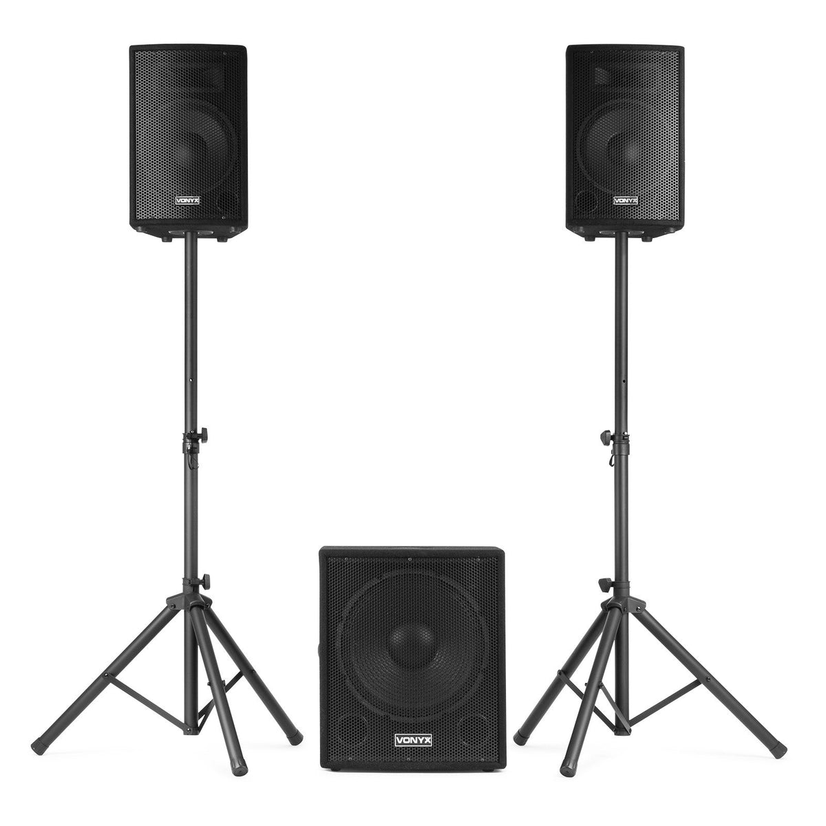 Vonyx VX1015BT - 2.1 Conjunto altavoces activos 15” - Tempo Shop