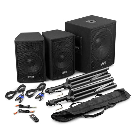 Vonyx VX1015BT - 2.1 Conjunto altavoces activos 15” - Tempo Shop