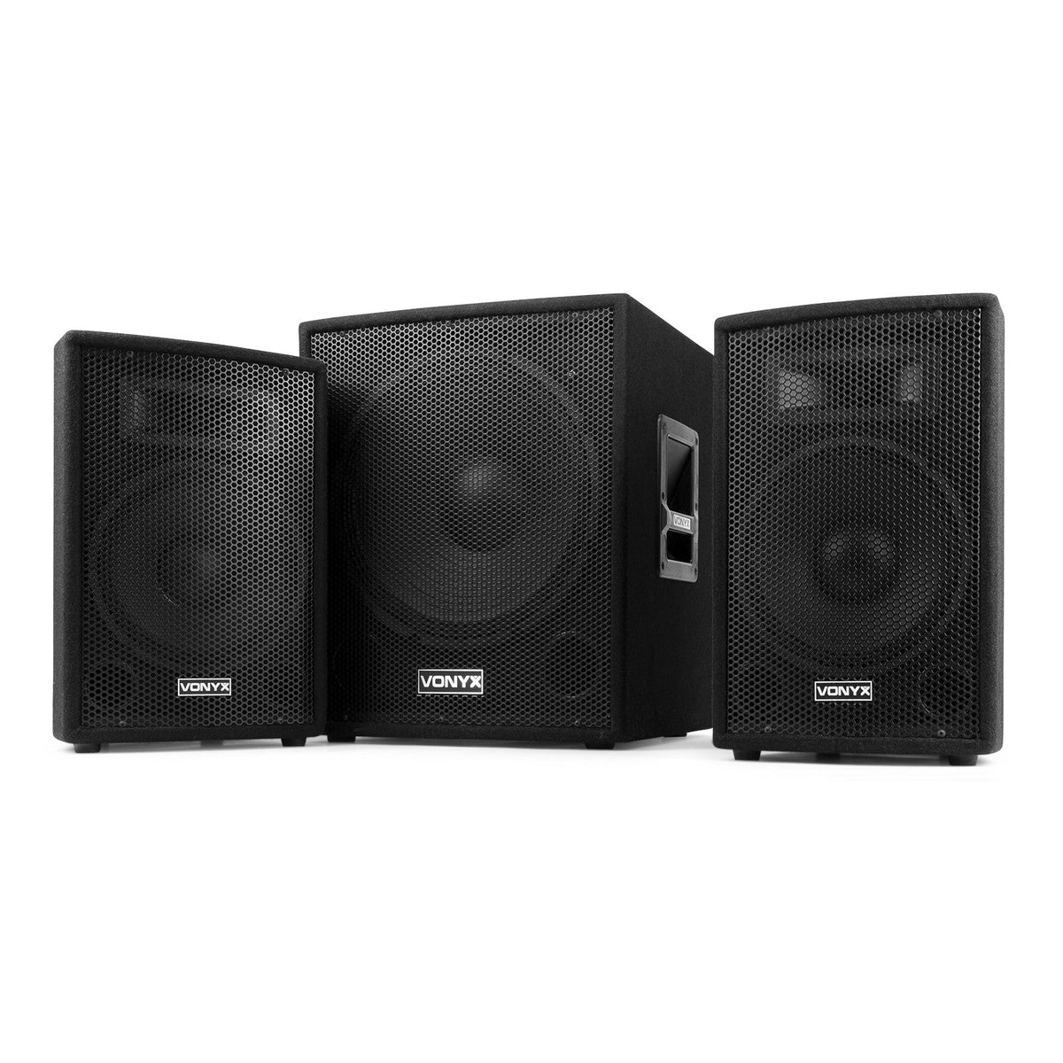 Vonyx VX1015BT - 2.1 Conjunto altavoces activos 15” - Tempo Shop