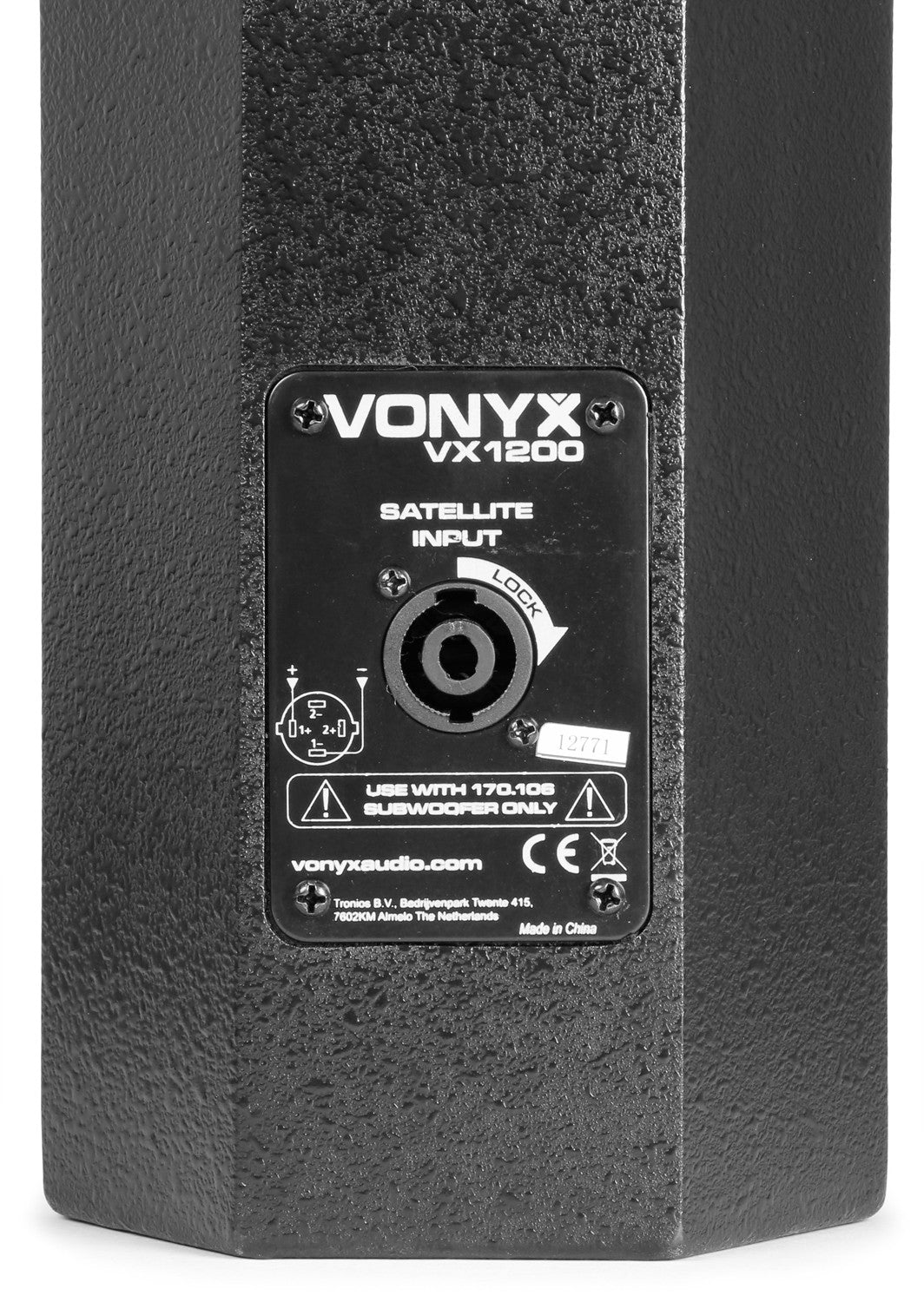 Vonyx VX1200 - Sistema 2 vias Full range - Tempo Shop