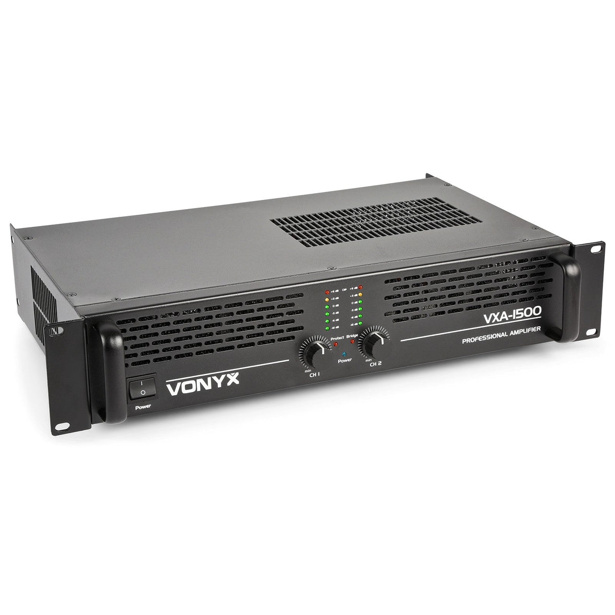 Vonyx VXA - 1500 - PA Amplificador 2x750W - Tempo Shop
