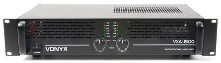 Vonyx VXA - 1500 - PA Amplificador 2x750W - Tempo Shop