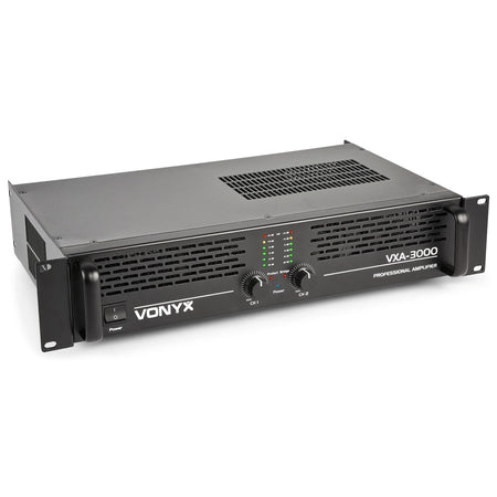 Vonyx VXA - 3000 - PA Amplificador 2x 1500W - Tempo Shop