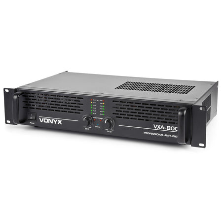Vonyx VXA - 800 II - PA Amplificador 2x 400W - Tempo Shop