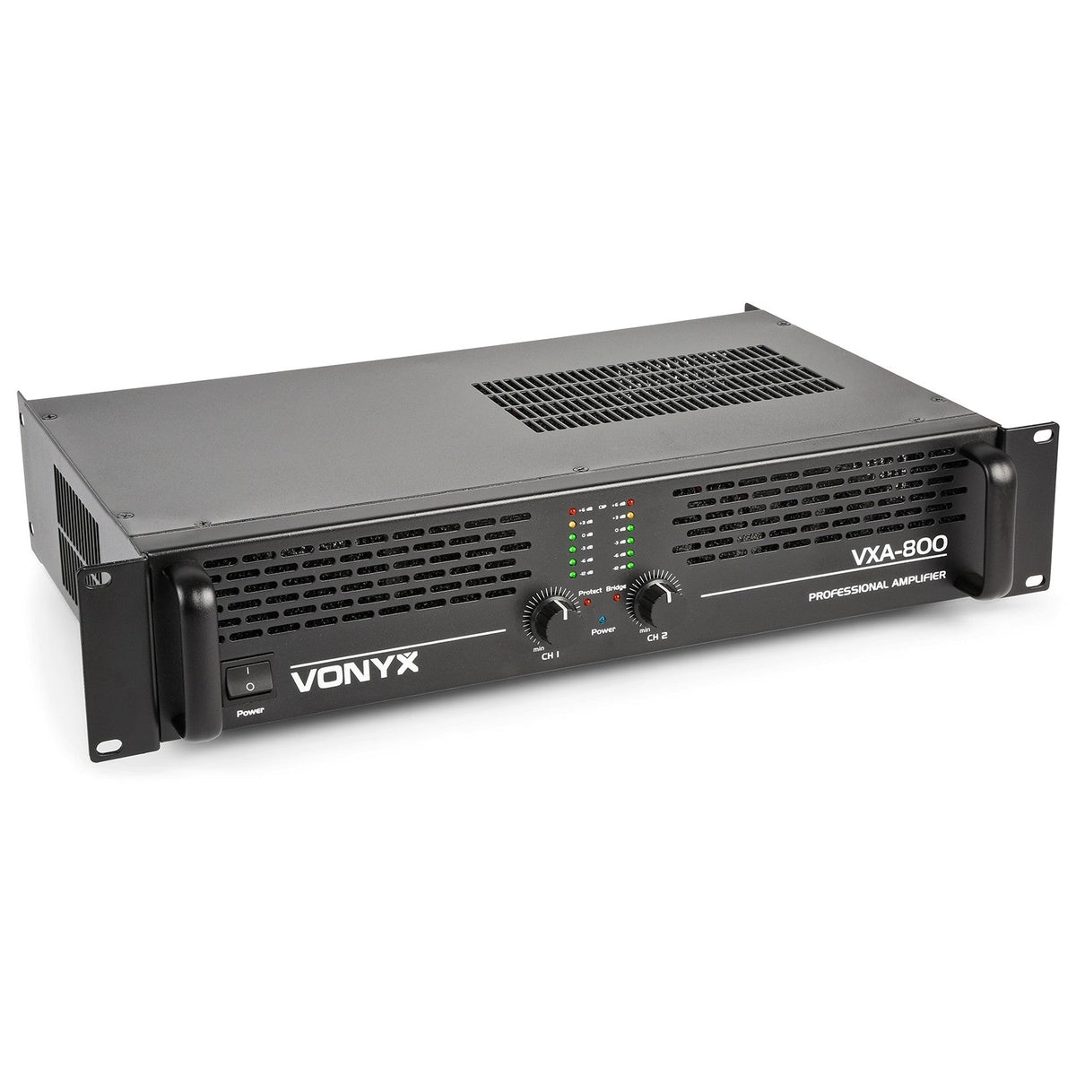 Vonyx VXA - 800 II - PA Amplificador 2x 400W - Tempo Shop