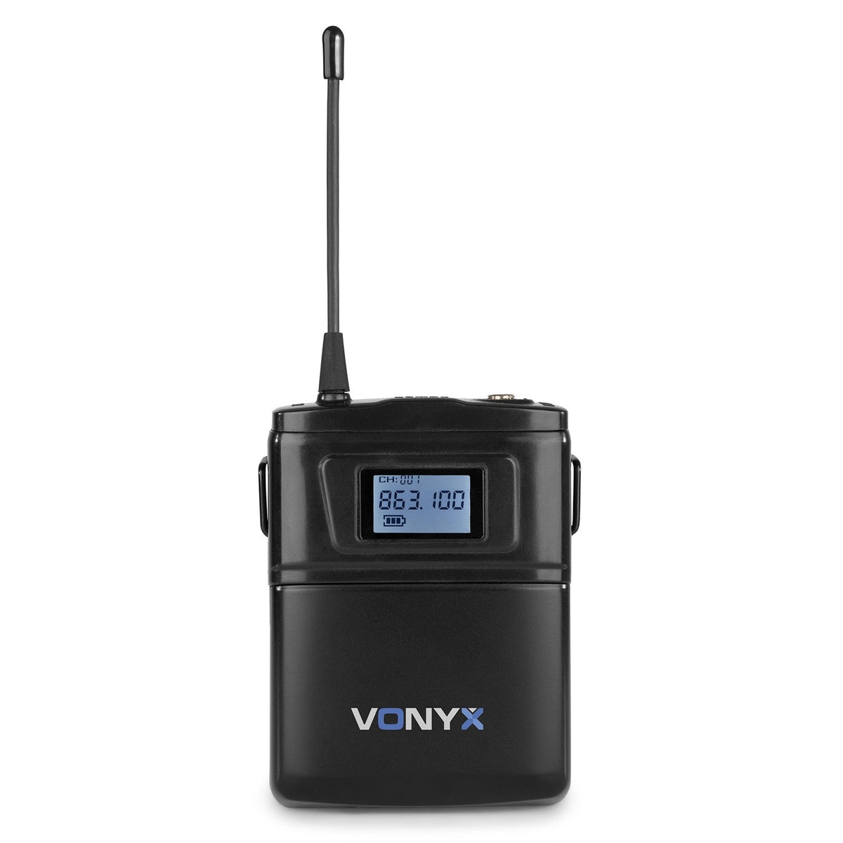 Vonyx WM61B - Micrófono inalámbrico UHF 16Ch con petaca transmisora - Tempo Shop