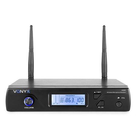 Vonyx WM61B - Micrófono inalámbrico UHF 16Ch con petaca transmisora - Tempo Shop